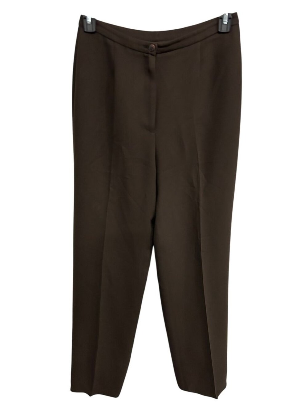 Casual Corner Brown High Rise Classic Lined Dress Pants Size 8  Quiet Luxury